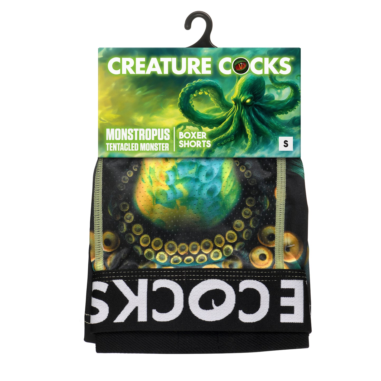 Creature Wear Monstropus Tentacled Monster Boxer Shorts - Small