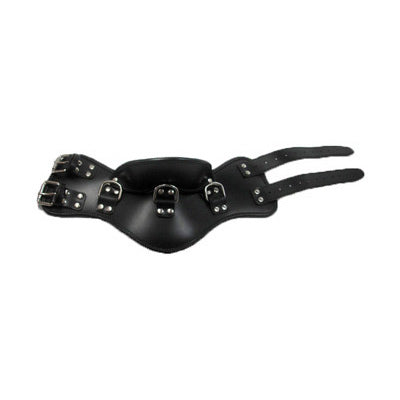 Strict Leather BDSM Posture Collar - MediumLarge