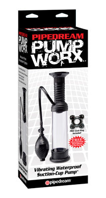 Pump Worx Vibrating Waterproof Suction-Cup Pump