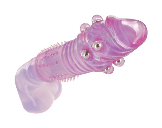 Beaded Penis and Vibe Sleeve
