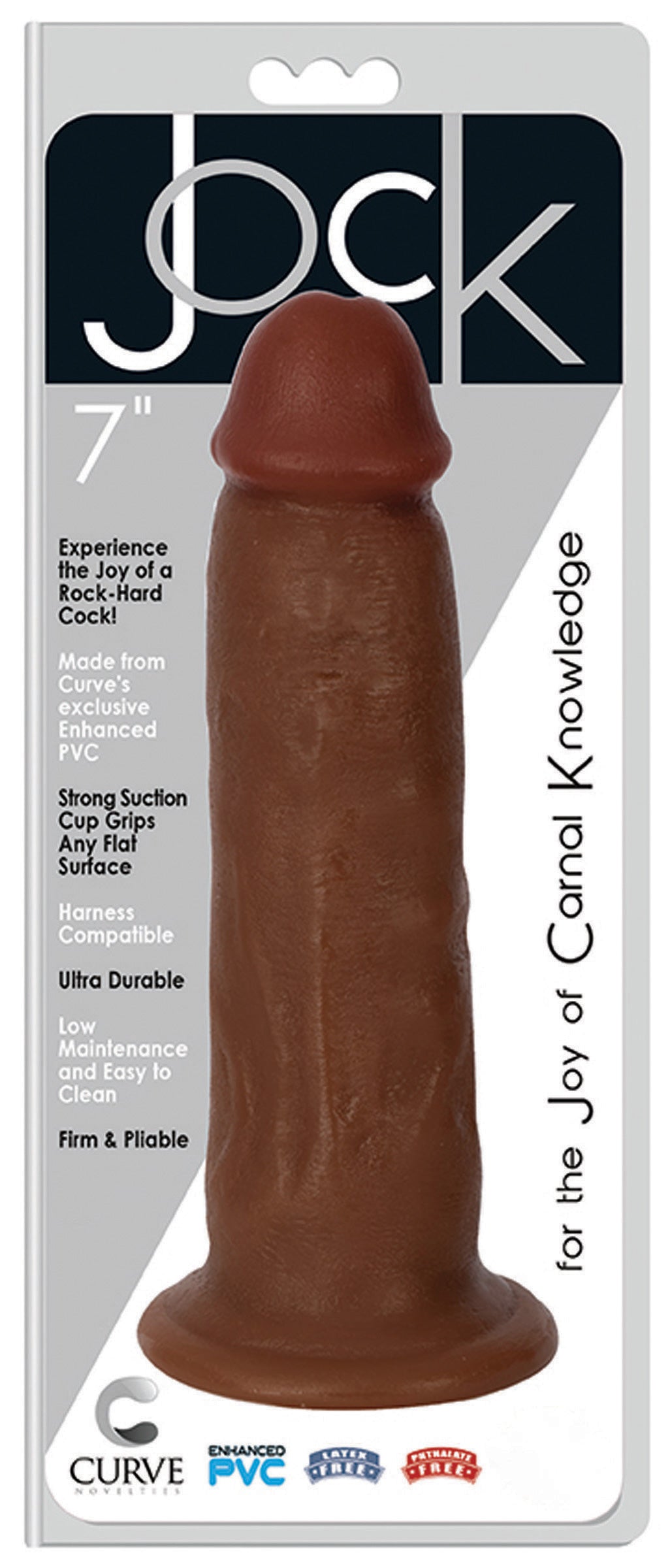 JOCK 7 Inch Dong- Brown