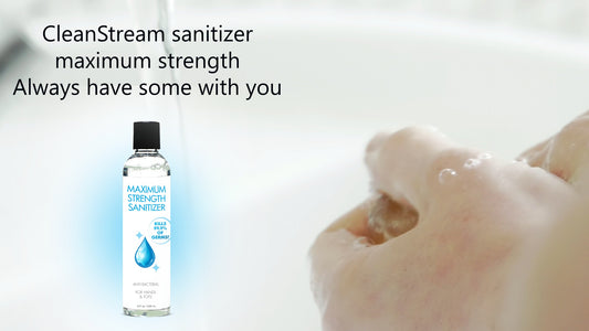 Anti-Bacterial Maximum Strength Hand Sanitizer 8oz 4-Pack
