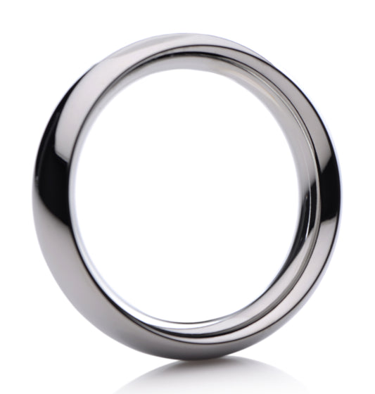 Stainless Steel Cock Ring - 2.25 Inches