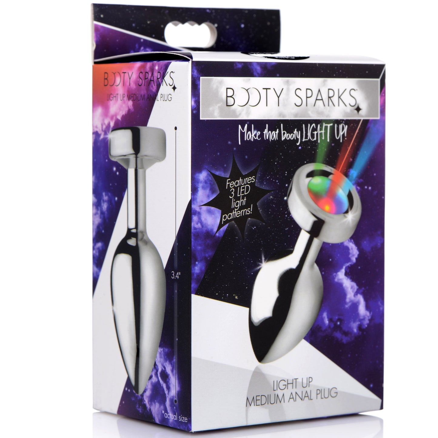 Light Up Anal Plug - Medium