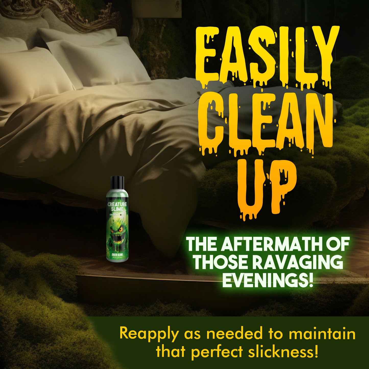 Green Creature Slime Water-Based Lubricant - 8oz
