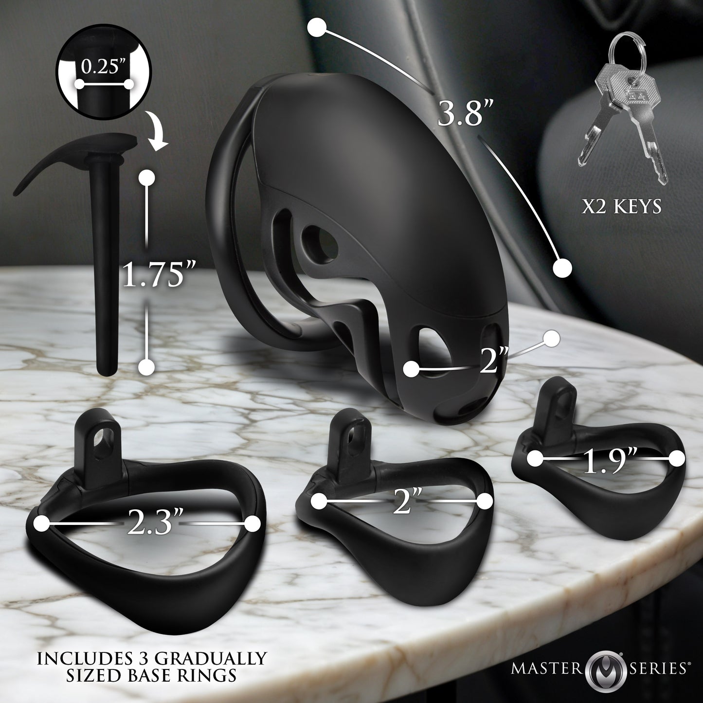 Captor Chastity Cage