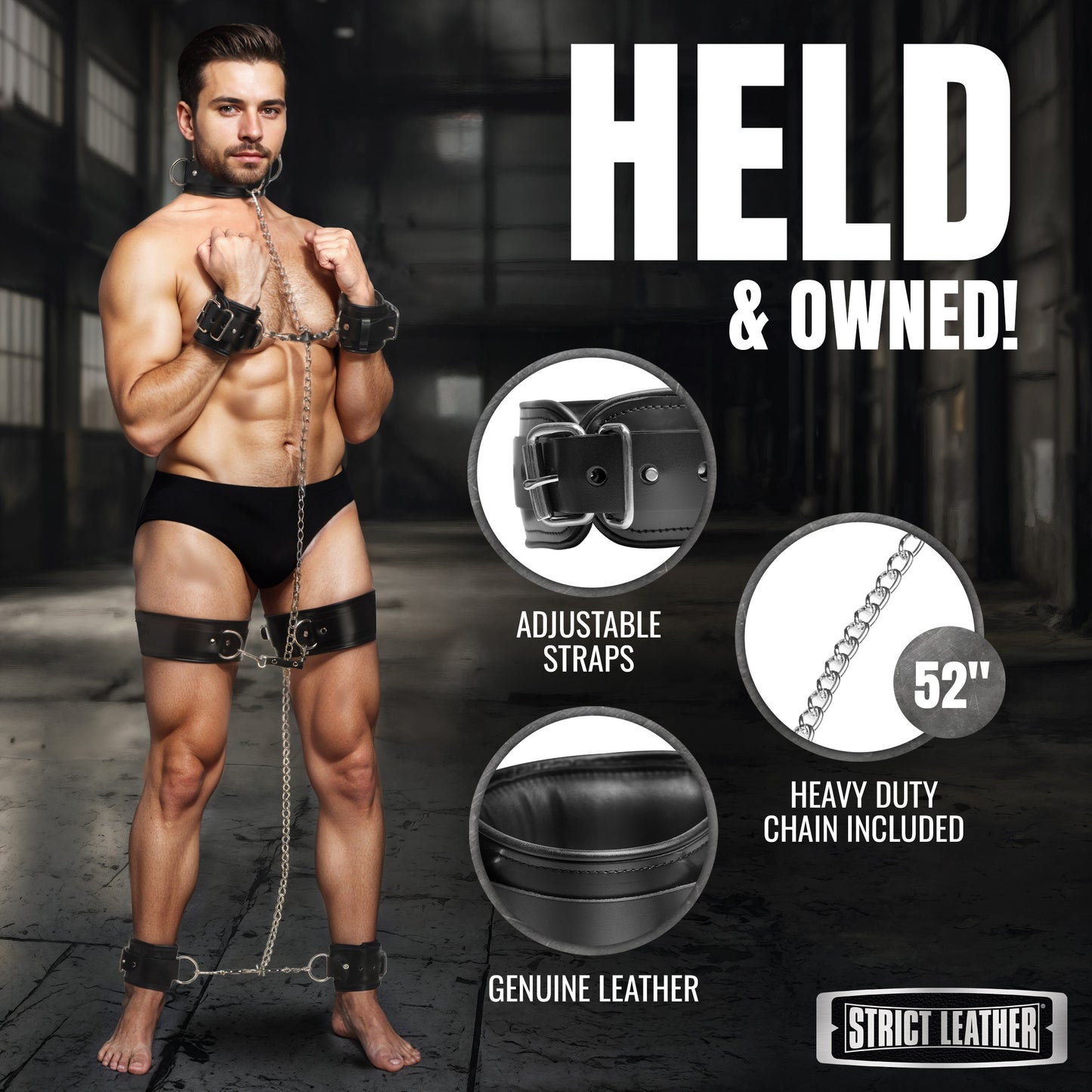 Leather Bondage Set