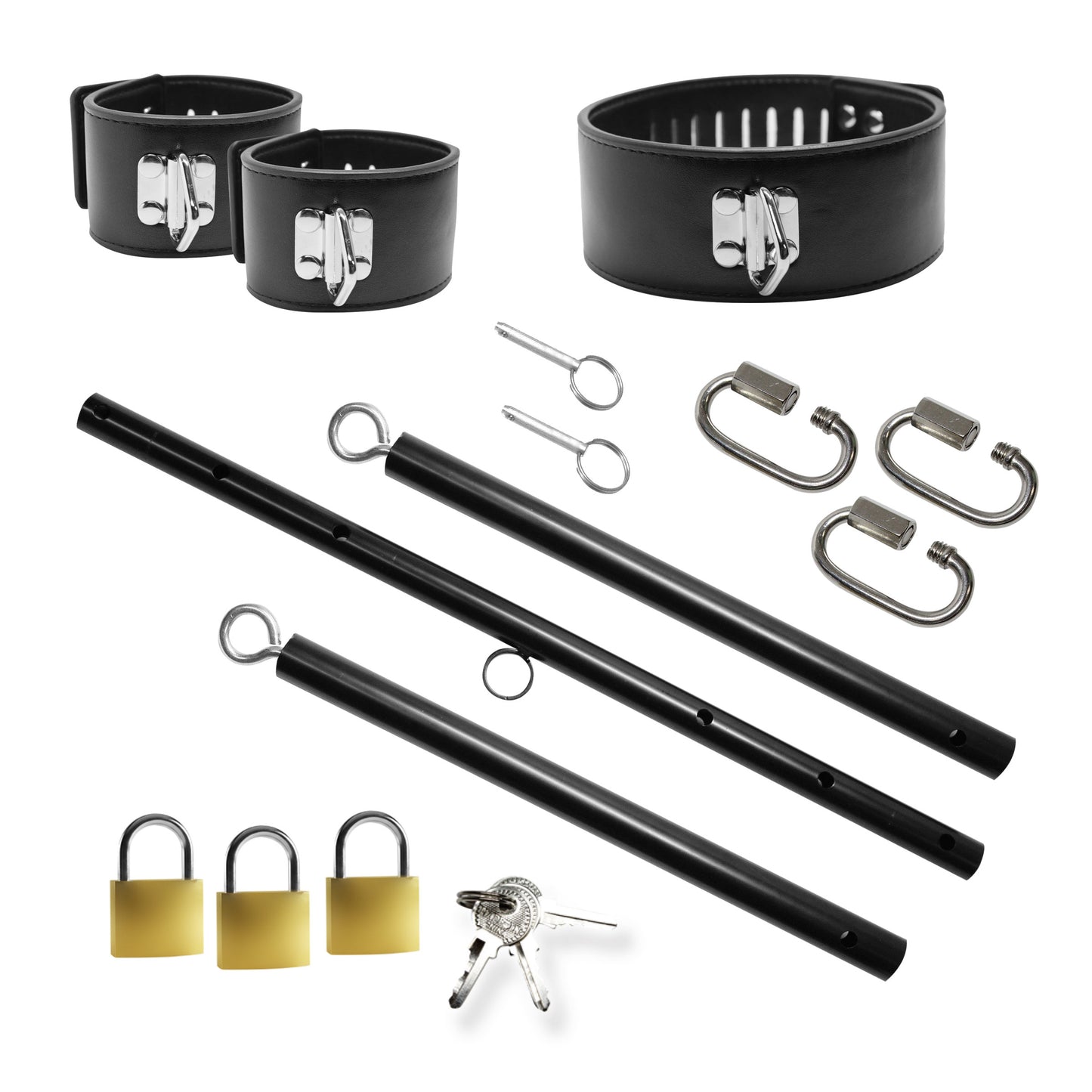 Dominion Bar Spreader Bar with Collar & Restraints