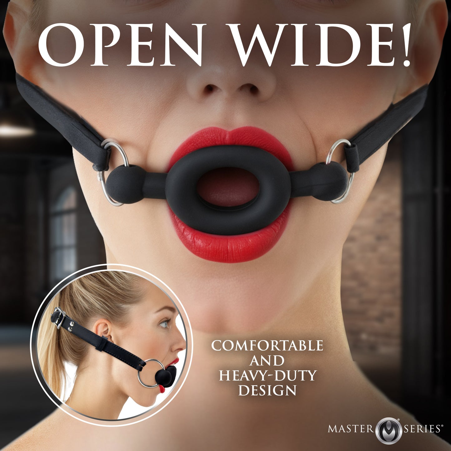Forced Silicone Feeding Gag