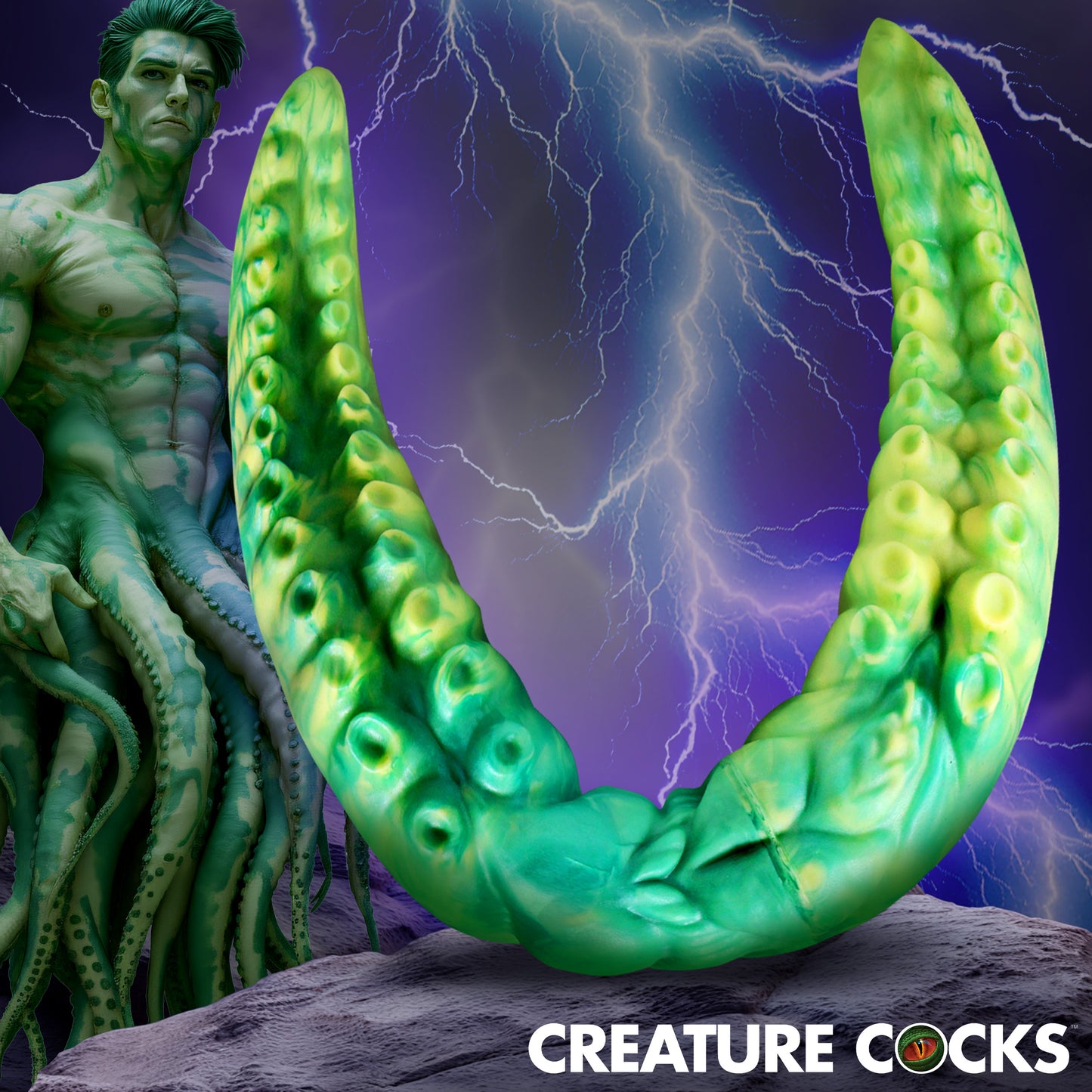 Dual Kraken Silicone Double Dildo