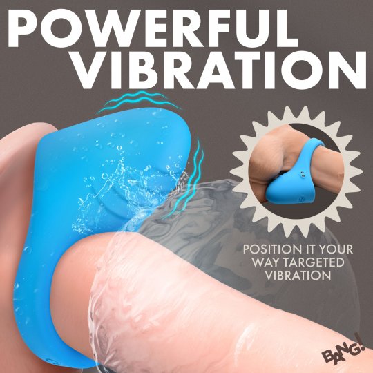 Vibrating Silicone C-Ring