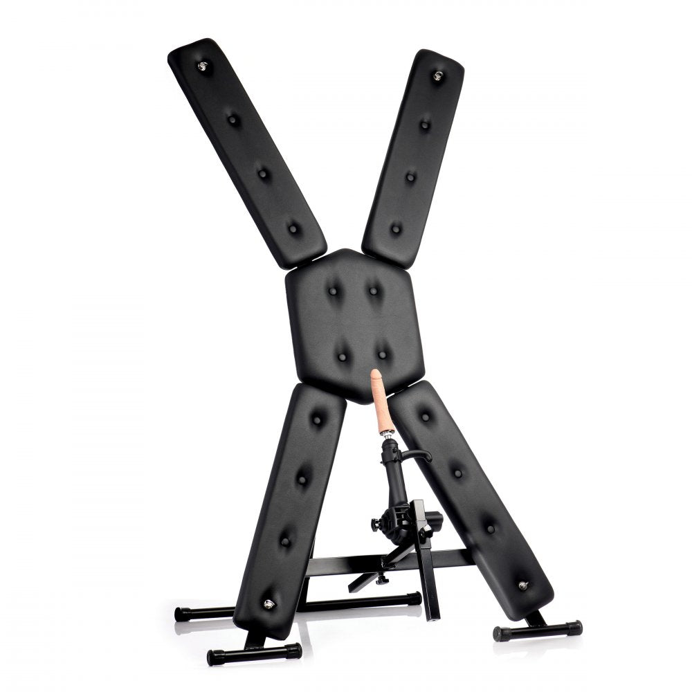 St. Andrew's Cross with Sex Machine
