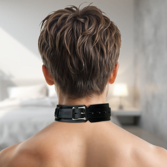 Strict Leather Deluxe Locking Collar