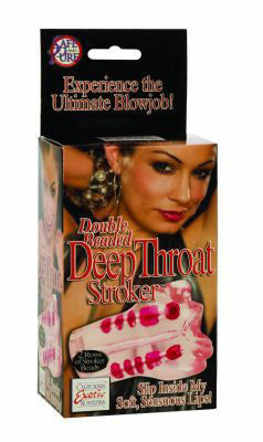 Double Beaded Deep Throat Stroker