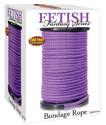 Fetish Fantasy 200-Ft Bondage Rope - Purple