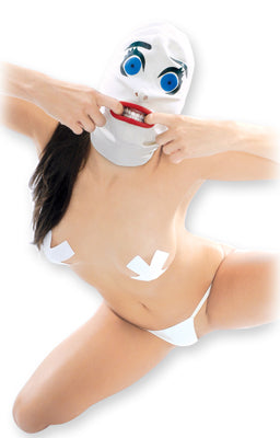 Fetish Fantasy Extreme Scared Straight Latex Hood