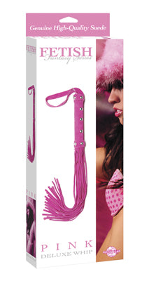 Fetish Fantasy Pink Deluxe Flogger