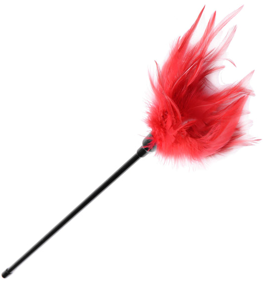 Le Plume Feather Tickler - Red