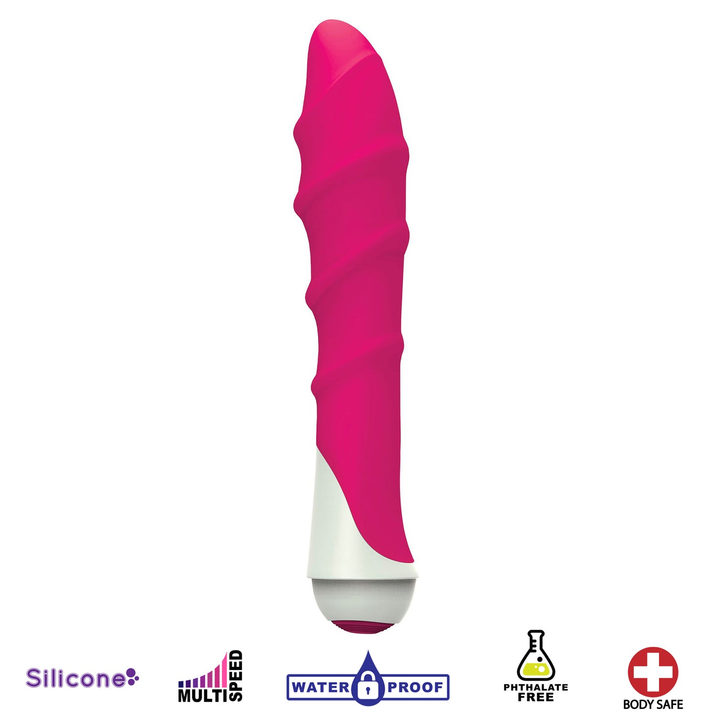 Lily 7 Function Silicone Vibe- Pink
