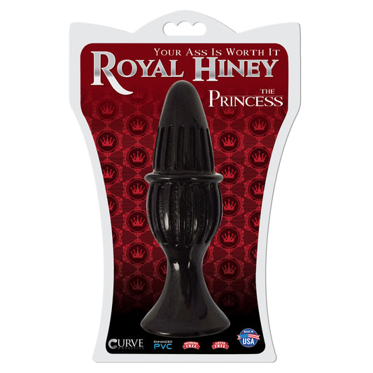 The Princess Anal Plug - Midnight Black