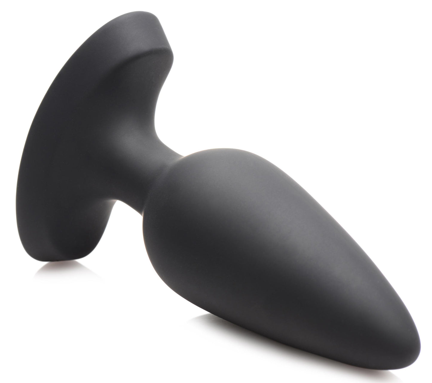 28X Laser Heart Silicone Anal Plug with Remote ��� Large