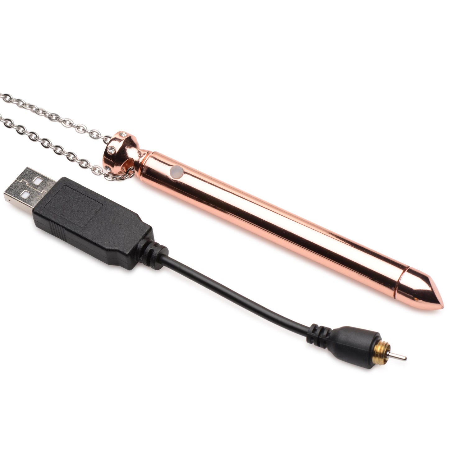7X Vibrating Necklace - Rose Gold